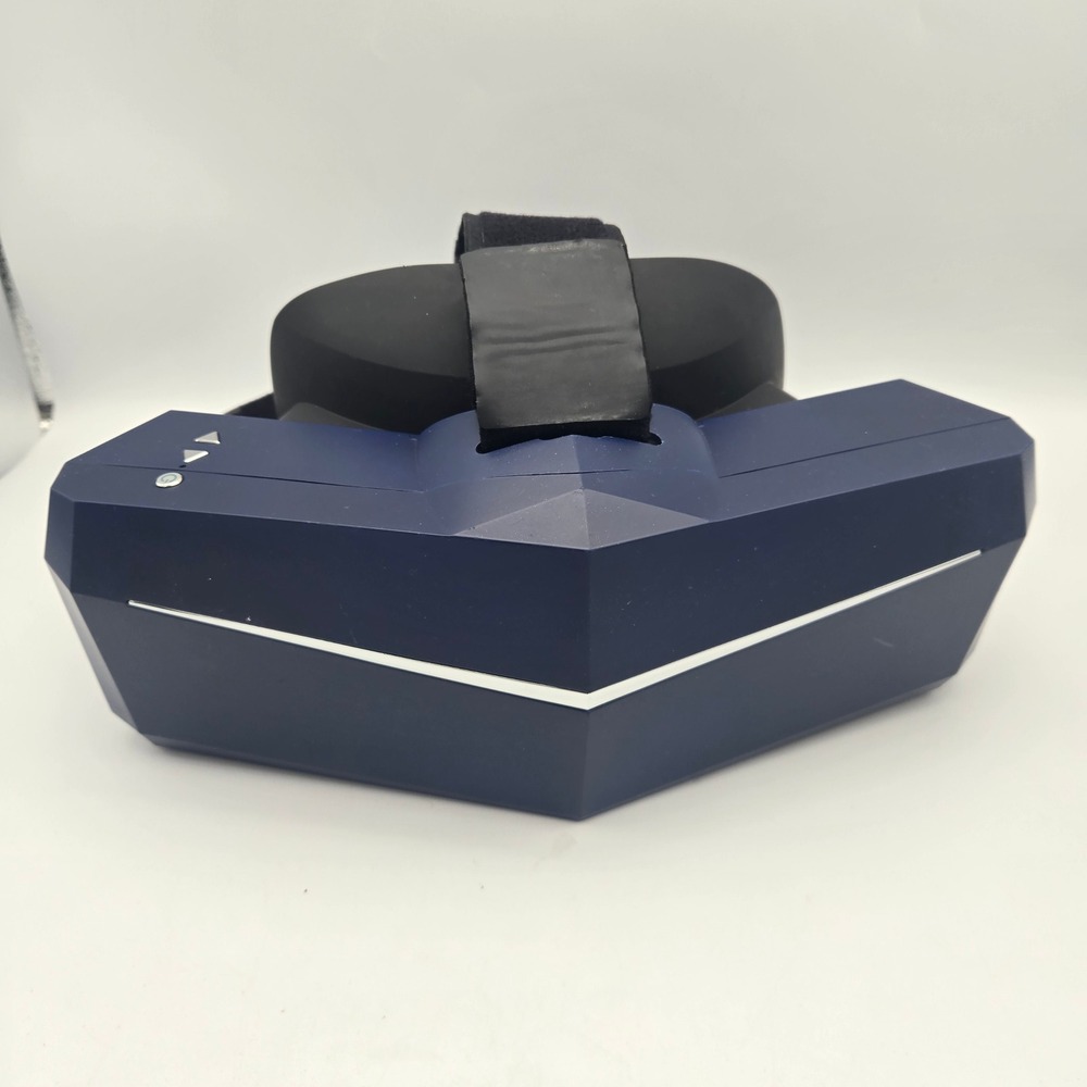 Pimax 5K Plus VR Headset Blue Headset Only For Parts or Repair Untested